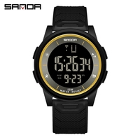 Reloj de Mujer SANDA 6107, Redondo, Retro, Digital, de Moda, Vintage, Gran Venta 2026