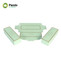 Vente chaude blanc 3 paquets boîte de macaron blanc gâteau pâtisserie boîtes de papier emballage pour gâteau