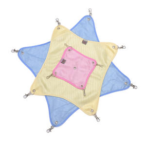 Hamac d'été suspendu pour petits animaux, lit respirant en maille pour <span class=keywords><strong>hamster</strong></span>, totoro, écureuil, furet, fournitures de refroidissement pour petits animaux - Product Image 3