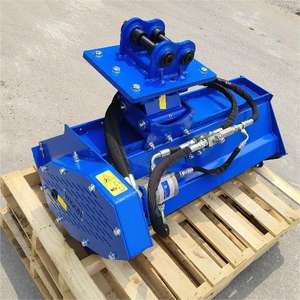 Flail Maaier Mulchers <span class=keywords><strong>Skid</strong></span> Stuur Mulcher Voor Mini Graafmachine Lader Bevestigingsmachines Mini Graafmachine Grasmaaier - Product Image 5