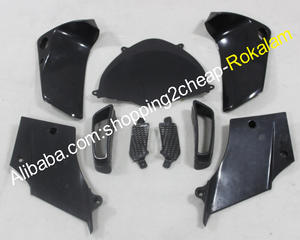 Fairings TL1000R Body Kit สำหรับ Suzuki TL 1000R <span class=keywords><strong>TL1000</strong></span> <span class=keywords><strong>R</strong></span> 1998-2003 TL-1000R Street Motorbike สีดำ Silver Body Fairing fit - Product Image 6