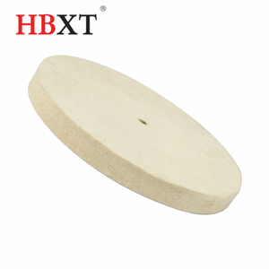 200mm feutre roue de polissage 40mm d'épaisseur 5/8 "<span class=keywords><strong>tonnelle</strong></span> trou roche densité dure pour polir verre bois acier marbre - Product Image 4