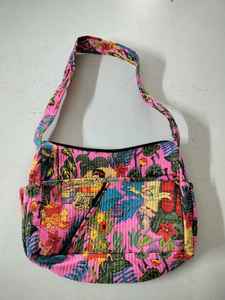 Premium Handmade Luxury Weekender for Cotton Block Print Quilted <b>Duffle</b> <b>Bag</b> <b>Large</b> Capacity Durable Sport Travel Gym Yoga - Product Image 3