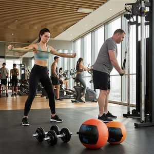 VIGFIT - Set de Gimnasio Compacto para el Hogar, para Quemar Grasa y Adelgazar Todo el Cuerpo, Entrenamiento Cardiovascular, Kit que Ahorra Espacio, Rack de Entrenamiento Funcional - Product Image 3