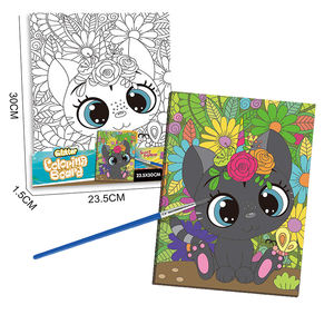 MILI caliente Diy pintado niños juguetes educativos Diy para colorear creativo Graffiti oso juguetes tablero de dibujo para niños pizarra Juguetes - Product Image 1