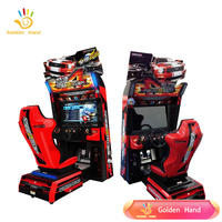 Machine de jeu d'arcade de course de vitesse Speed4 Super Speed à monnayeur, construction en métal et plastique, prend en charge l'anglais/l'espagnol/le japonais, version simple joueur