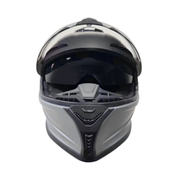 Casque de moto intégral personnalisé - Fabriqué en usine, toutes saisons, anti-buée avec double visière