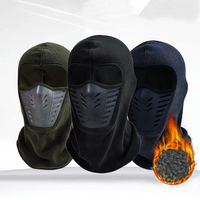 Pasamontañas OEM de Forro Polar para Ciclismo de Invierno al Aire Libre, Transpirable, Cortavientos, Antipolvo, Cálido, para Esquí y Motociclismo