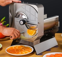 Vente directe d'usine fruits banane trancheuse pomme de terre en acier inoxydable trancheuse électrique