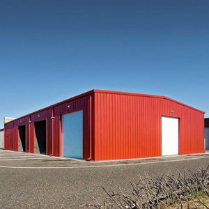 Meilleure vente de bâtiment de conception moderne Chine Prix bon marché Structure d'atelier en acier à montage rapide Garages préfabriqués industriels légers - Product Image 6