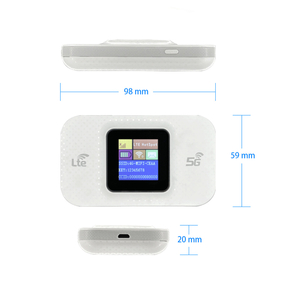 Routeur Wi-Fi de poche mini 4G/5G LTE avec interface carte SIM sans fil MIFI Asie Europe Afrique, batterie 3000 mAh, type-C, OEM - Product Image 3