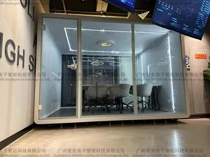 Özel yapılmış gizlilik ofis bakla akustik ses geçirmez ofis telefon kulübesi ofis toplantı bakla ses çalışma kabini