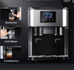 3 trong 1 tự dịch vụ bán hàng tự động máy nước đá quả nước đá Máy Nghiền Maker Ice Cub Maker máy với nước lạnh và máy nghiền - Product Image 4