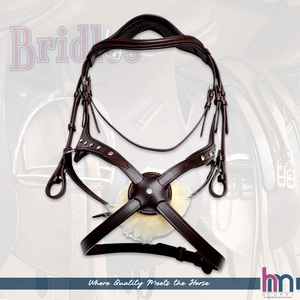 Brida Ecuestre Premium Grackle, Brida en Forma de 8, Brida Mexicana para Caballos - Product Image 1