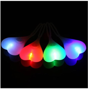 Đèn xe đạp hình quả trứng silicon sáng tạo, chống nước, đèn <span class=keywords><strong>LED</strong></span> đỏ, phụ kiện cần thiết cho xe đạp ban đêm - Product Image 5