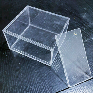 Boîte de <span class=keywords><strong>booster</strong></span> de jeu de cartes à collectionner Pokémon, boîte de <span class=keywords><strong>booster</strong></span> de cartes Pokémon en acrylique transparent avec couvercle coulissant - Product Image 5