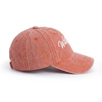 Casquette de baseball à 6 panneaux non structurée en coton lavé de haute qualité, personnalisable en gros, broderie, casquette de papa