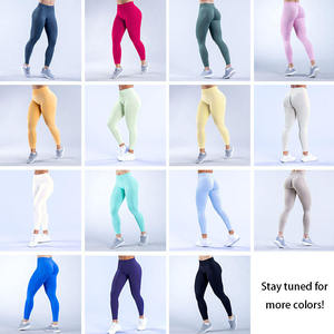 Leggings Sportivi da Donna Senza Cuciture con Arricciatura sui Glutei a Vita Alta per Allenamento in Palestra Fitness e Yoga - Product Image 5