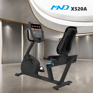 Bicicleta Reclinada Elegante con Pantalla LED, Equipo de Gimnasio para Estudio, Máquina de Cardio MND Fitness para Zona Cardiovascular en Gimnasios Comerciales, Ahorro de Espacio - Product Image 1