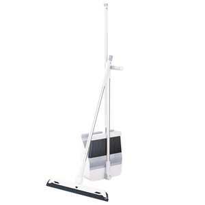 Juego de escoba y recogedor de plástico directo de fábrica, combo plegable para limpieza del hogar, escoba para suelos con cerdas suaves que no retienen pelo. - Product Image 5