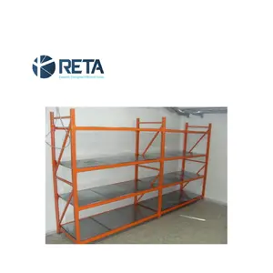 Extra Quality Easy to Install Adjustable Leveling Feet Medium and Light Duty Shelf Long Span Racks Made in Turkey