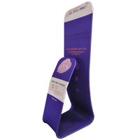 Impression personnalisée Présentoir en tissu tendu en forme de S pour salons professionnels Support en tissu extensible en forme de serpent double support pour toile de fond