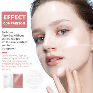 Kristal kollajen güzellik maske yaprağı nemlendirici derin yüz ve vücut hyaluronik asit Niacinamide sıkılaştırıcı beyazlatma nemlendirici maske - Product Image 3