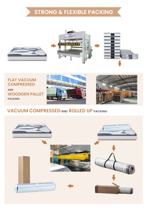 Nệm chỉnh hình lai COSTFULL - Vải làm mát, bảo hành 10 năm, độ cứng vừa phải, dùng cho khách sạn & trường học, đóng gói cuộn trong thùng carton - Product Image 6