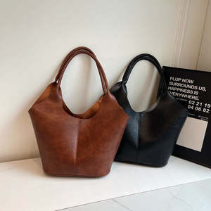 Sac à bandoulière grande capacité pour femme, vente chaude, personnalisable, classique, simple et tendance, vente en gros - Product Image 4