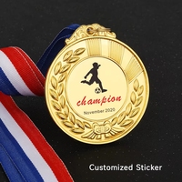 En stock, vente en gros, prix abordable : Médailles vierges personnalisables en alliage de zinc, médailles d'or 3D pour marathon, médailles de course et trophées sur mesure