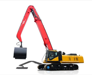 Manipolatore Portatile a Braccio Lungo 45t Crawler Material Handler SMHC45V con Altezza <span class=keywords><strong>di</strong></span> Lavoro <span class=keywords><strong>di</strong></span> 16,8m, Motore ad Alto Momento <span class=keywords><strong>di</strong></span> Carico e Trasmissione a Ingranaggi - Product Image 1