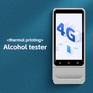 4G WiFi Dual Color Screen Dual Kamera Elektro chemischer Sensor Alkohol tester mit Drucker Atem alkohol tester - Product Image 2