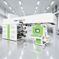 Machine d'impression flexographique CI haute vitesse 6 couleurs, presse flexo à tambour central pour emballages alimentaires, étiquettes, sacs en plastique, gobelets jetables