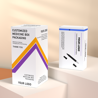 Boîtes d'emballage à bas prix en papier pour pilules, bonbons, blisters, emballages médicaux et boîtes d'emballage pour perfusion médicale