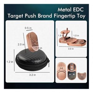 Juego de Juguetes Metálicos EDC para Aliviar el Estrés, Cuchillo Deslizante, Rompecabezas, Clicker, para Mejorar la Concentración, Estimulación Sensorial, Herramientas Fidget - Product Image 4
