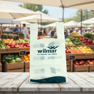 Bolsas de Plástico para Compras al por Mayor para Supermercados con Marca Personalizada - Product Image 1