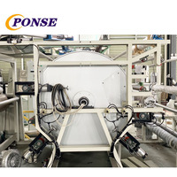 Papel pintado PU cuero polar tela no tejida película solvente base pegamento máquina laminadora