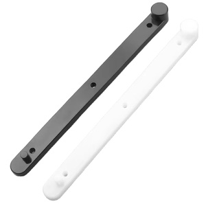 Tiroir à rail de guidage latéral en plastique à ouverture ascendante dissimulée pour armoires de rangement de cuisine, salle à manger, extérieur et salle de sport, emballé sous sac - Product Image 1