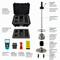 Deflectómetro Ligero (LWD), Probador Portátil de Carga Dinámica con Placa para Pruebas de Compactación del Suelo