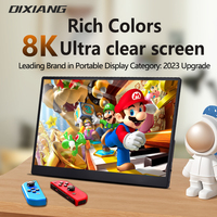 Monitores de Juego OLED 4K Mini de 15.6 Pulgadas de la Marca DIXIANG al por Mayor, el Mejor Ordenador Portátil para Juegos con Interfaz USB