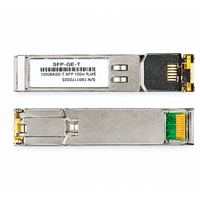 Modul Transceiver Tembaga 10G SFP-10G-T RJ45 10GBASE-T SFP+ Ethernet 30m Kompatibel dengan Switch Jaringan Cat6a