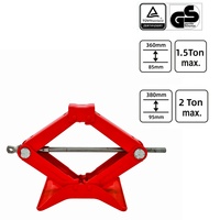 Cric à ciseaux 3000 lb (85-360 mm) pour levage de voiture YL-1500 GS