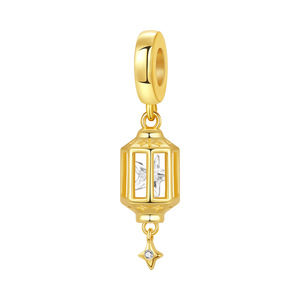 Colgante de estrella de cobre blanco de gran venta, pulsera DIY de alta gama, joyería, accesorio, colgante para mujer - Product Image 1