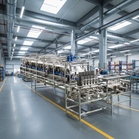 Ligne d'assemblage intelligente, efficace et à haute productivité contrôlée par PLC pour la production automatique à grande échelle de tofu Mumian