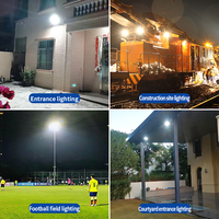Projecteur LED extérieur étanche IP65 30W-150W, lumière de sécurité haute puissance, lampe de paysage en aluminium pour stade, terrain de sport