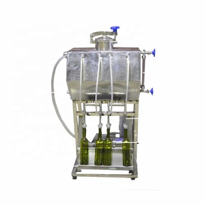 Máquina Profesional de Filtrado y Llenado de <span class=keywords><strong>Vino</strong></span> de 4 Cabezas, Máquina de Llenado de Aceite de Oliva para Pequeñas Plantas - Product Image 4