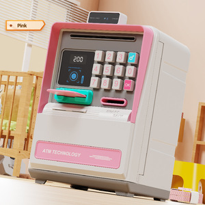 Alcancía Eléctrica con Reconocimiento Facial, Creativa, para Niños, Juguete de Simulación de <span class=keywords><strong>Cajero</strong></span> Automático con Funciones de Casa de Juegos y Rompecabezas - Product Image 6