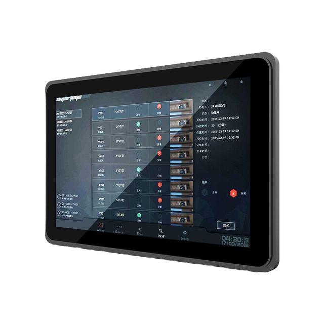15.6" Rockchip Quad Core New Industrial Tablet Android 13 WiFi 2.4G 5G NFC RJ45 POE RFID OEM LCD LED IPS Wall Mount