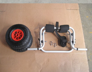 Carrito de playa plegable para <span class=keywords><strong>kayak</strong></span> y canoa-Carrito desmontable ligero para un fácil transporte - Product Image 3