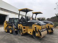 Rodillo Vibratorio de Doble Tambor XMR403 de Marca Reconocida con Sistema Totalmente Hidráulico y Precio Favorable